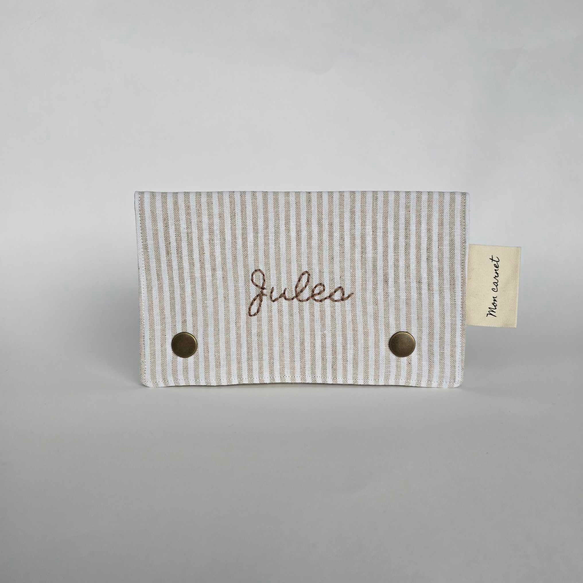 Personalized " Mon carnet "